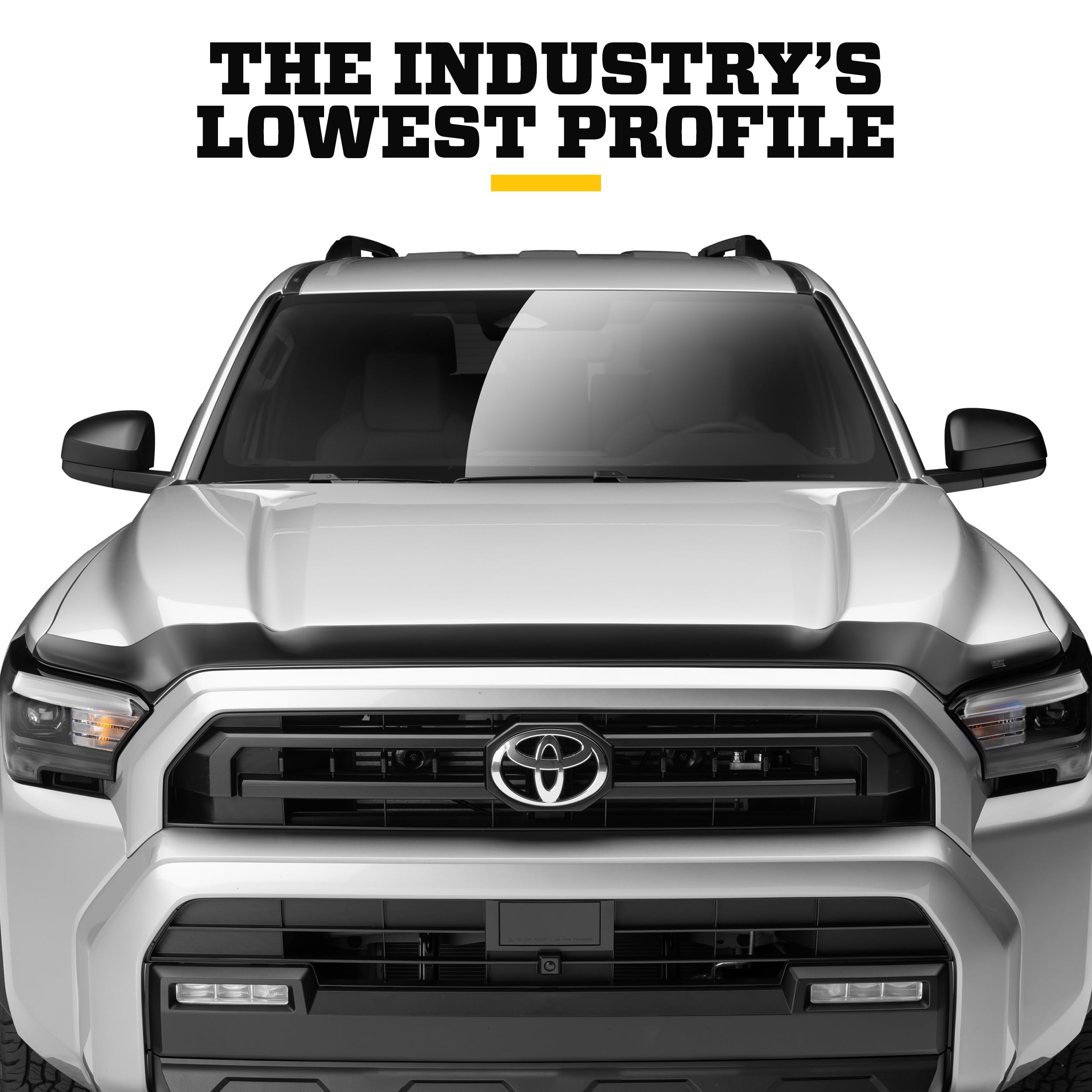 Husky Liners Aeroskin Hood Protector | Fits 2024-2026 Chevrolet Equinox EV | Low Profile Deflector/Bug Shield - 1 pc., Chrome | 2892216 - Image 3