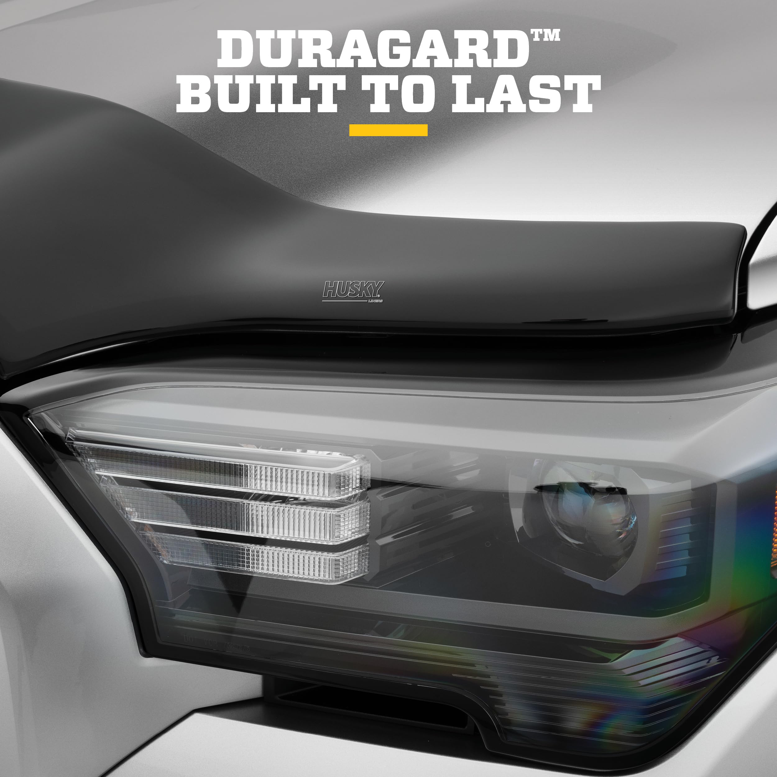 Husky Liners Aeroskin Hood Protector | Fits 2024-2026 Chevrolet Equinox EV | Low Profile Deflector/Bug Shield - 1 pc., Chrome | 2892216 - Image 4