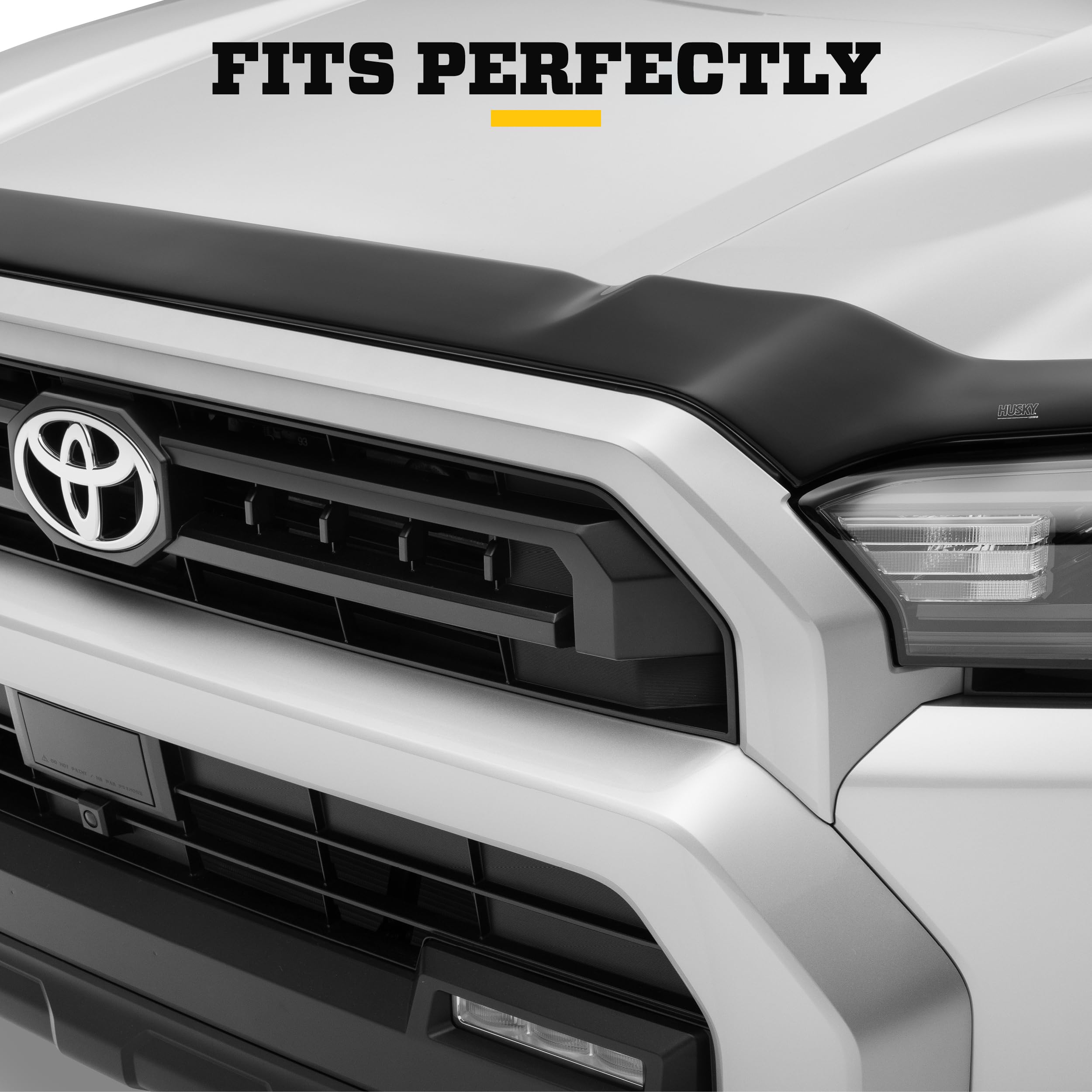 Husky Liners Aeroskin Hood Protector | Fits 2024-2026 Chevrolet Equinox EV | Low Profile Deflector/Bug Shield - 1 pc., Chrome | 2892216 - Image 5