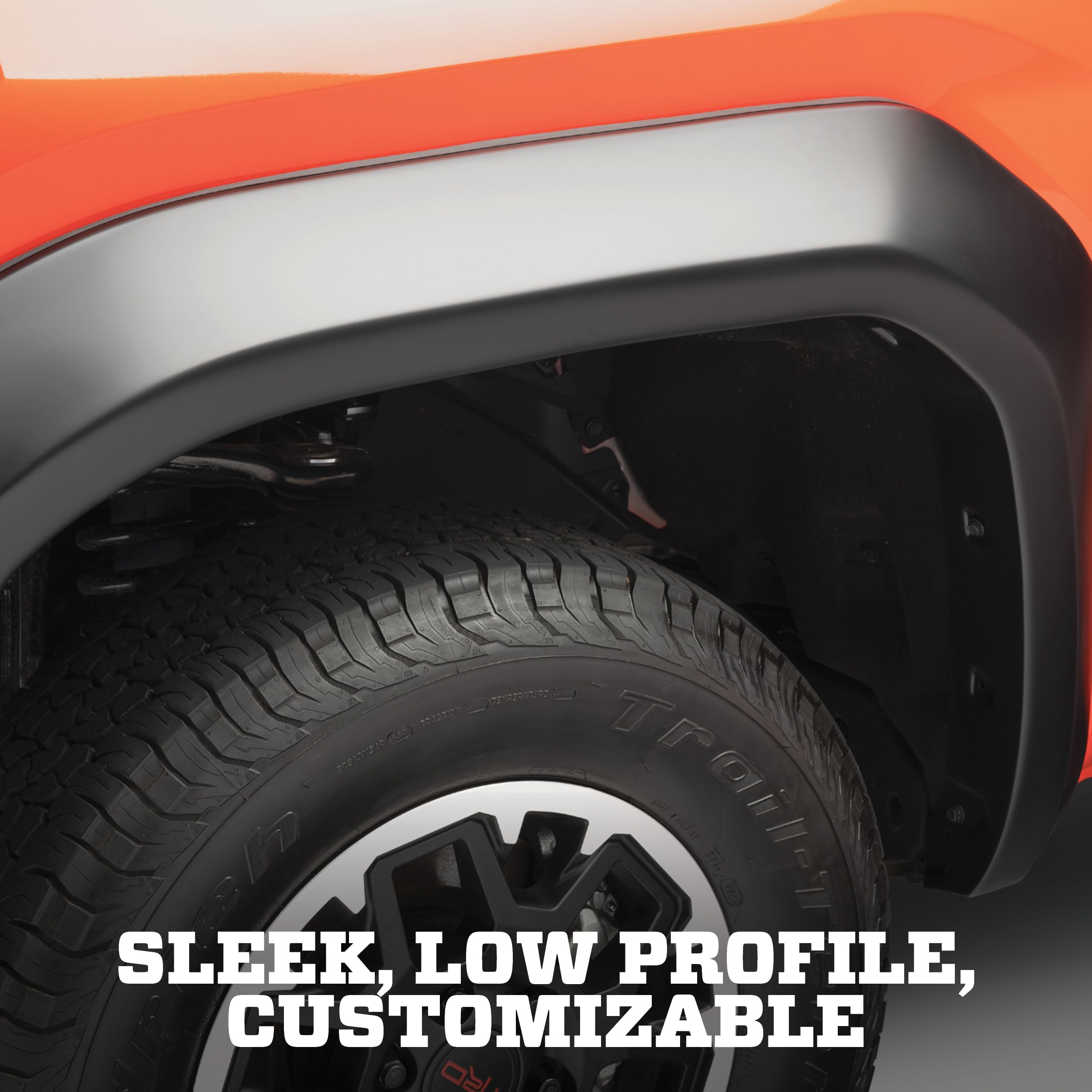 Husky Liners Fender Flares Extend-A-Fender Style | Fits 1999-2007 Ford F-250 Super Duty | Front & Rear, 4-pc Black - 2802928 - Image 3