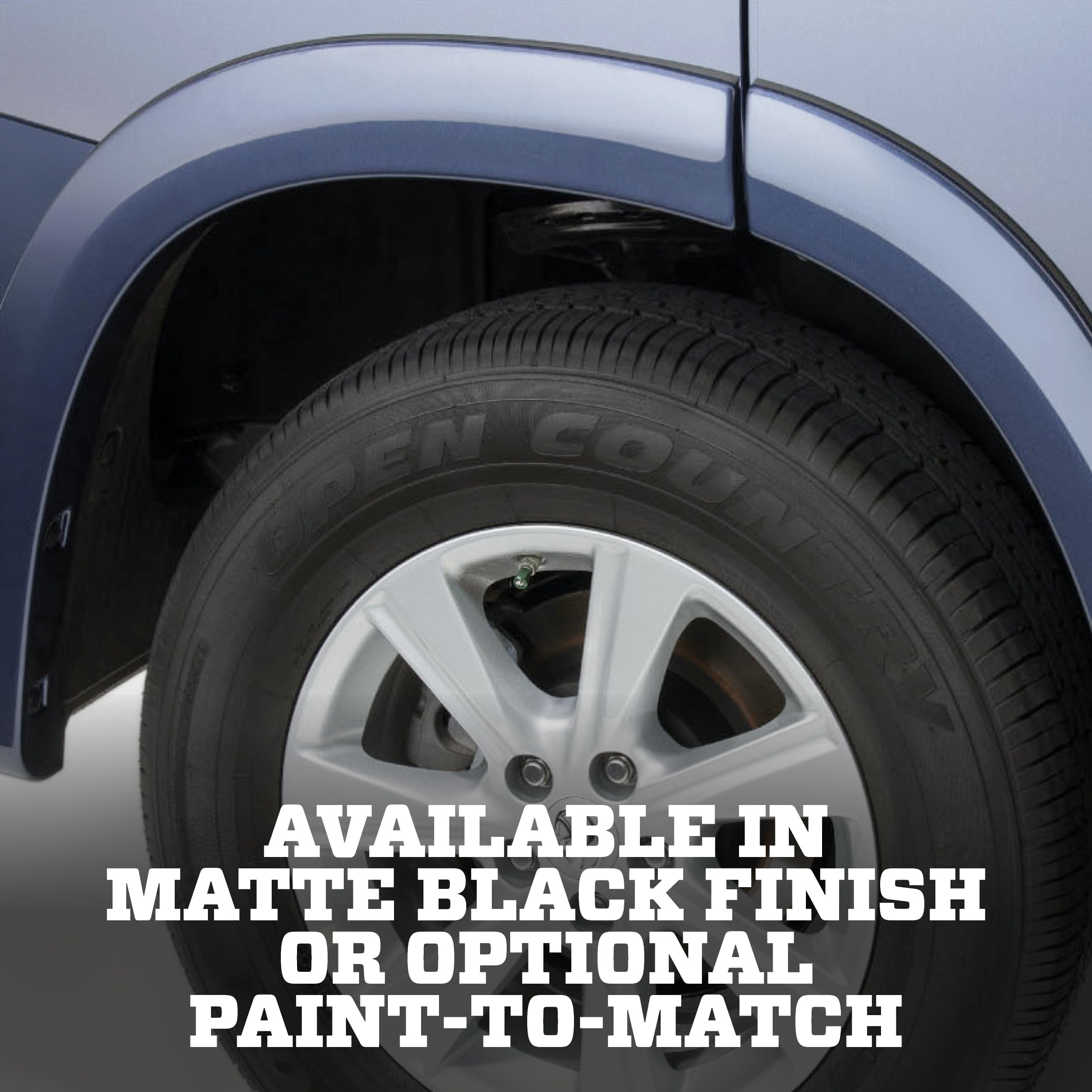 Husky Liners Fender Flares OE Style | Fits 2007-2011 GMC Yukon, Excludes Denali | Front & Rear, 4-pc Black - 2804922 - Image 3