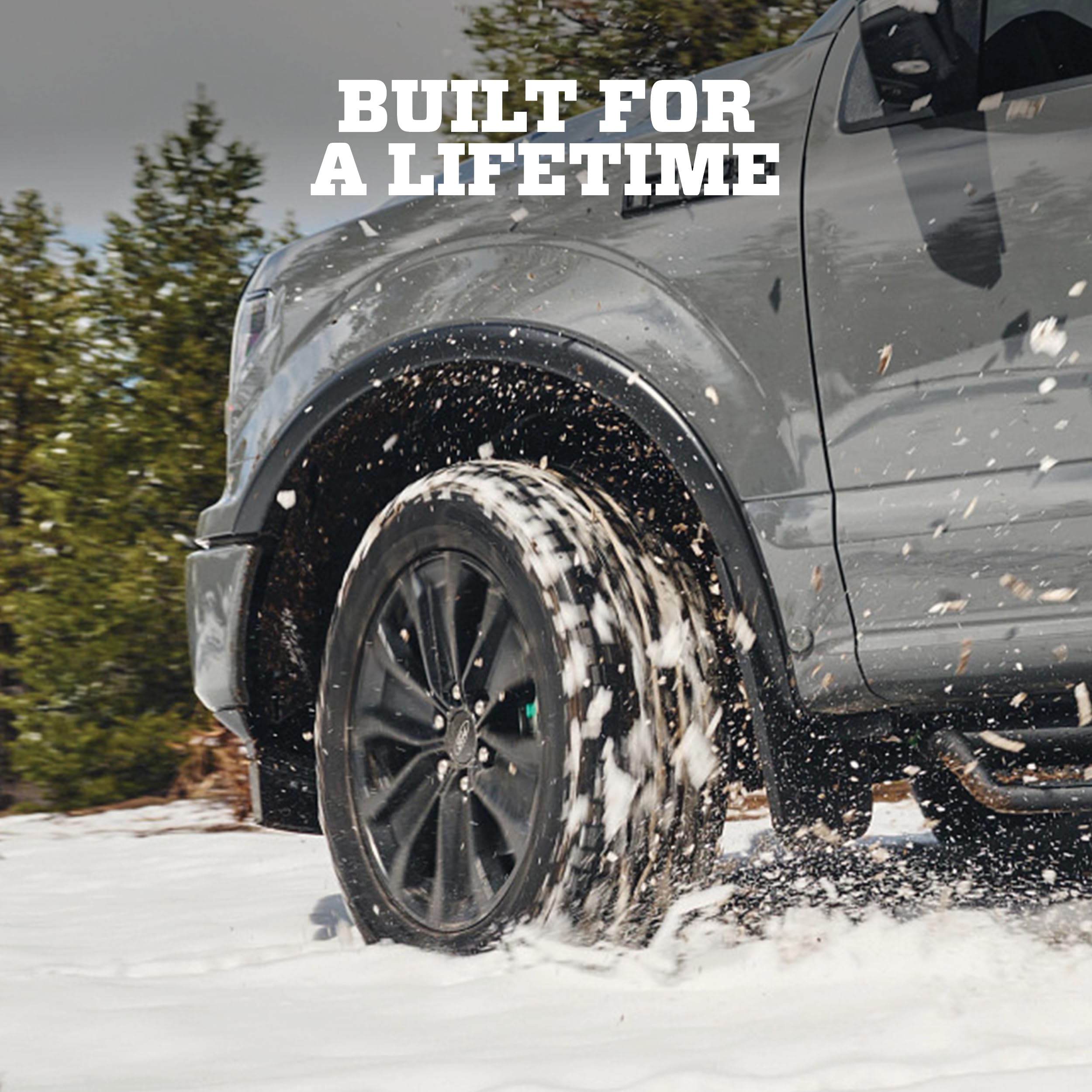 Husky Liners Fender Flares OE Style | Fits 2007-2011 GMC Yukon, Excludes Denali | Front & Rear, 4-pc Black - 2804922 - Image 5